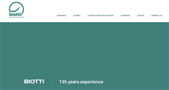 Desktop Screenshot of biotti.it